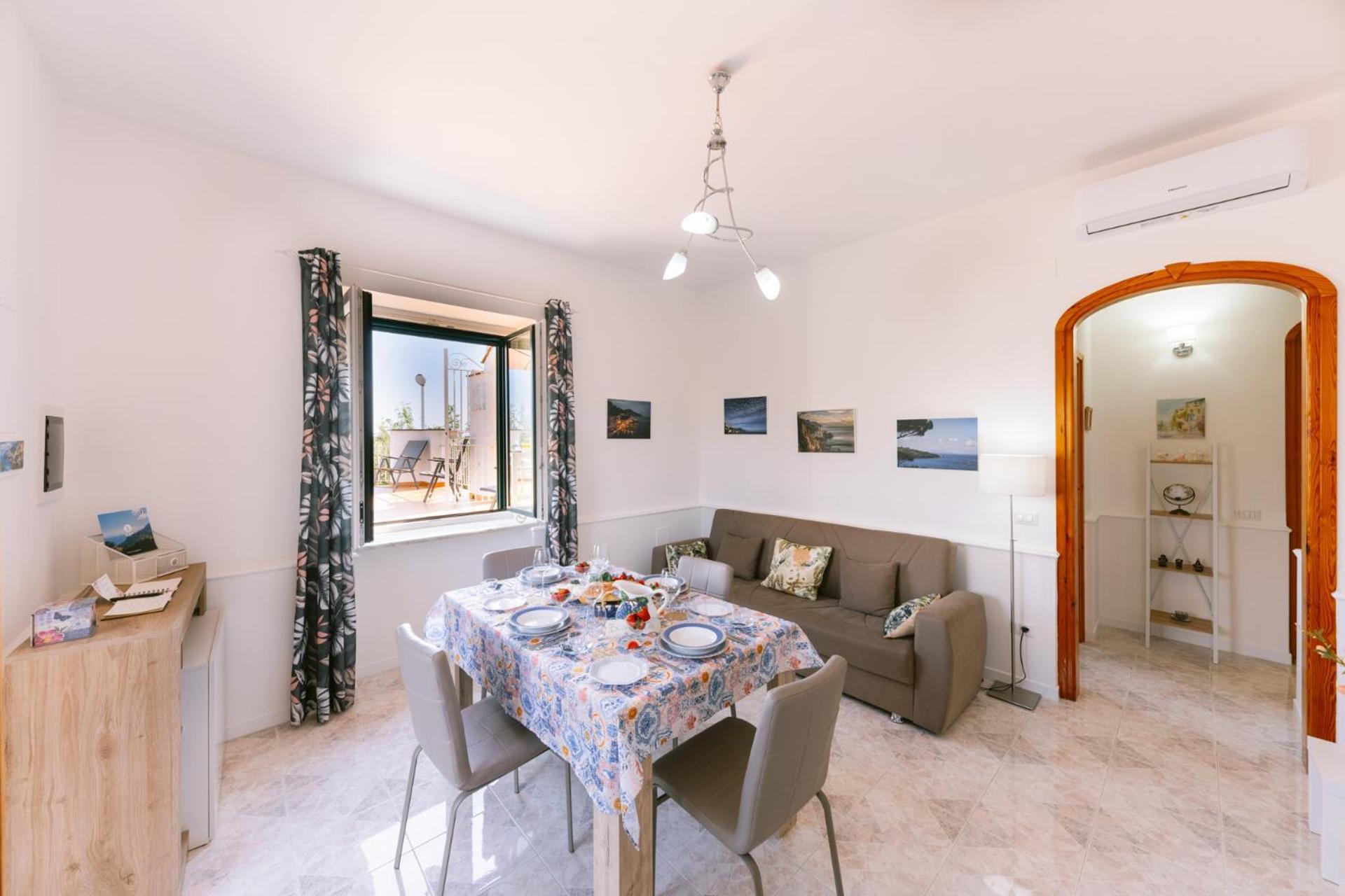 Infinity Experience Casa Vacanza Incantevole Con Terrazzo สกาลา ภายนอก รูปภาพ